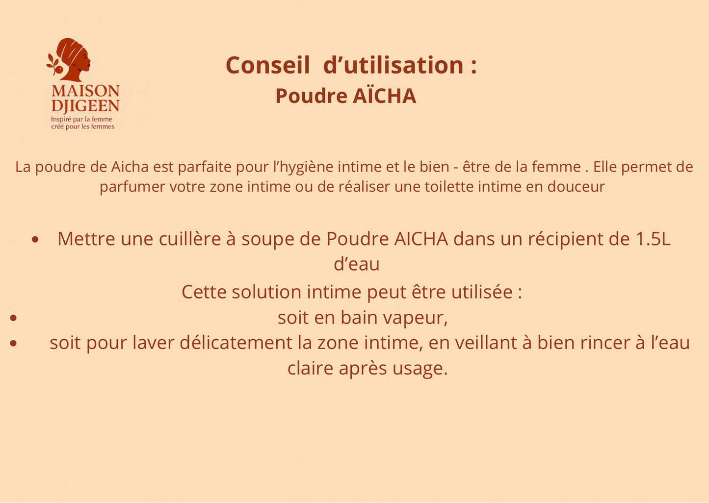Poudre de Aicha